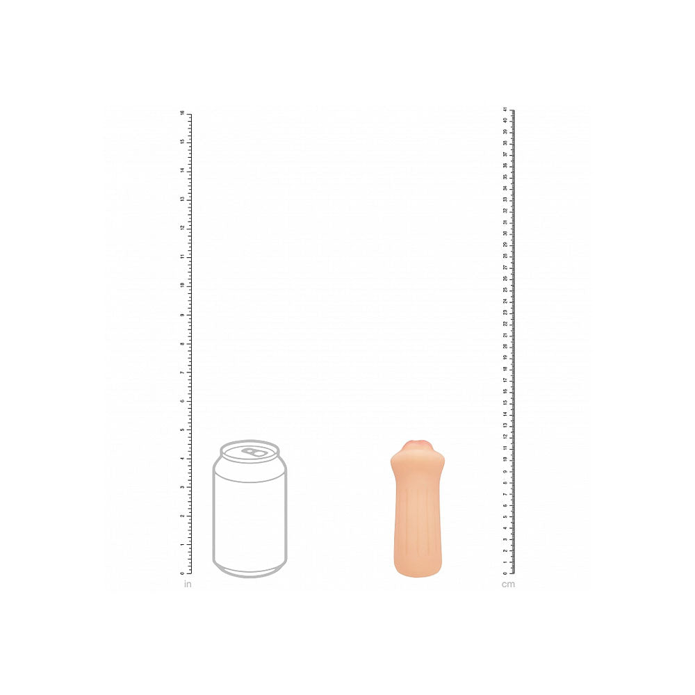 XKIN Raw - The Grip - Flesh 12 cm Mouth Stroker - XKN003FLE