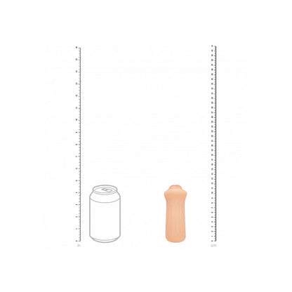 XKIN Raw - The Grip - Flesh 12 cm Mouth Stroker - XKN003FLE