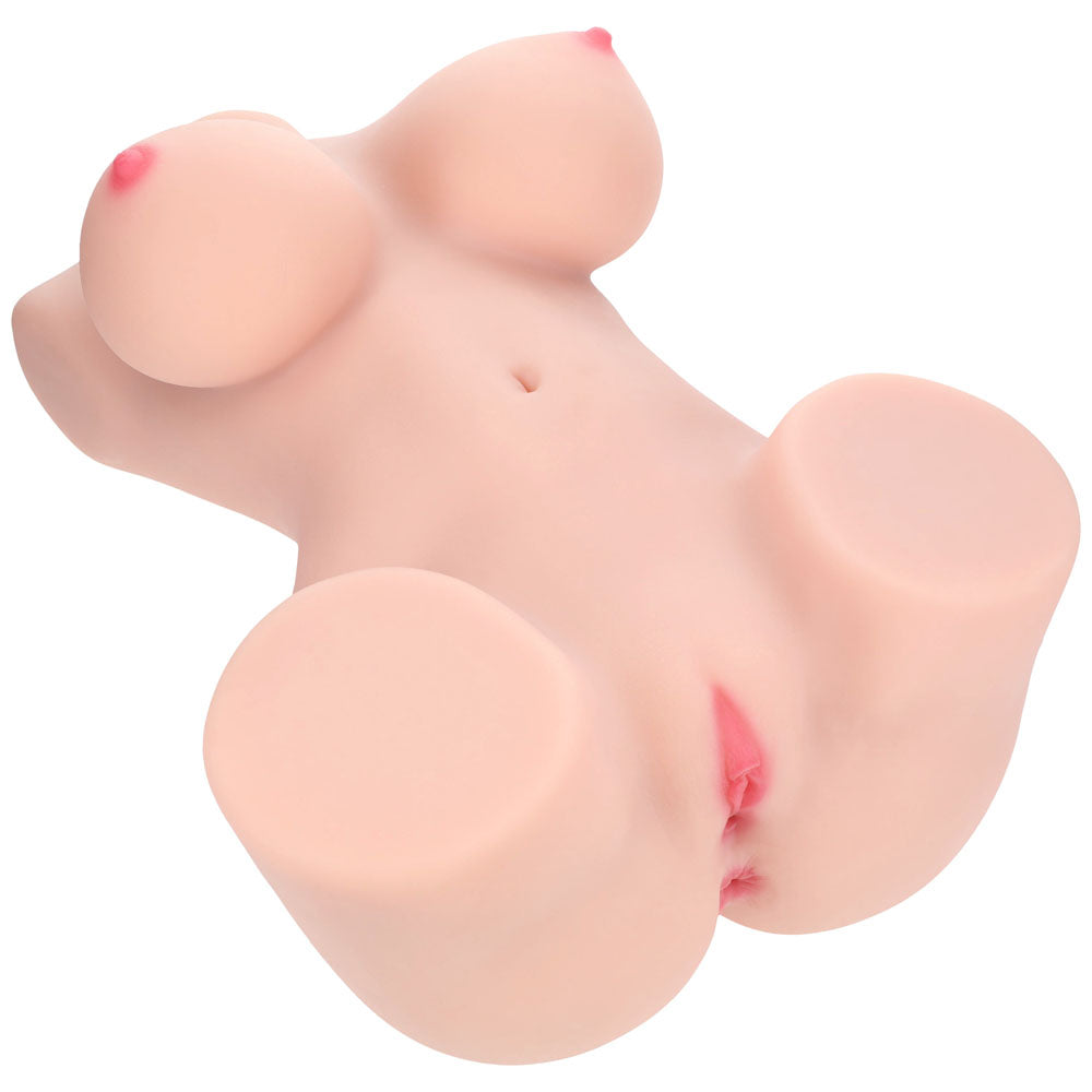 XKIN Bodyforms - Aveline Luxe - Flesh Lifelike Mini Torso Masturbator - XKN029FLE