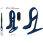Zero Tolerance BIG TIME - Navy Blue USB Rechargeable Vibrating Penis Sleeve with Wireless Remote-ZE-RS-4547-2
